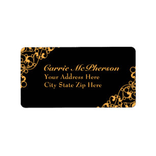 Halloween Oranje Vlaamse Adresetiketten Etiket