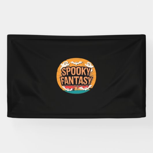 Halloween Orchestra Classic T-shirt Spandoek (Horizontaal)