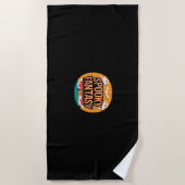 Halloween Orchestra Classic T-shirt Strandlaken (Voorkant)