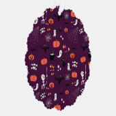 Halloween Ornament Kaart (Rechts)