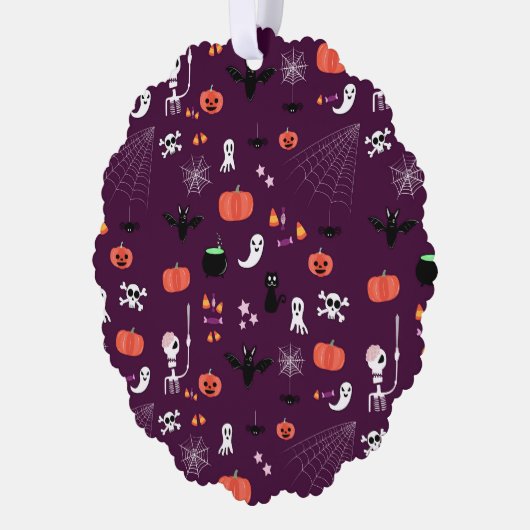 Halloween Ornament Kaart (Links)