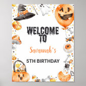 Halloween Outdoor Signs Poster (Voorkant)