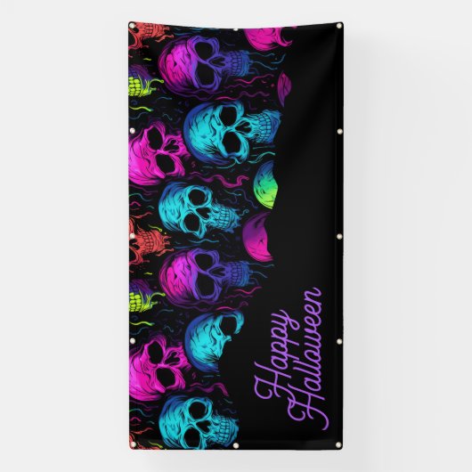 Halloween Outdoor Spandoek (Verticaal)