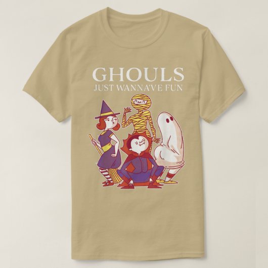Halloween outfit Ghouls wil Fun 277 hebben T-shirt (Design voorkant)