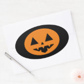Halloween Ovale Sticker (Envelop)