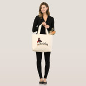 Halloween-overhemden en -cadeautjes slaan grote tote bag (Voorkant (model))