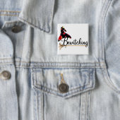 Halloween-overhemden en -cadeautjes slaan vierkante button 5,1 cm (In situ)