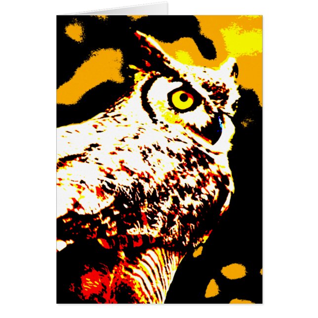 Hallowe'en Owl (Voorkant)