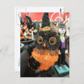 Halloween Owl Briefkaart (Voorkant / Achterkant)