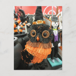 Halloween Owl Briefkaart