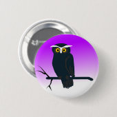 Halloween Owl Button (of?) (Voorkant /achterkant)