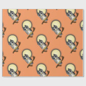 Halloween Owl Cadeaupapier (Vlak)