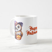 Halloween Owl Coffee Mok (Voorkant links)