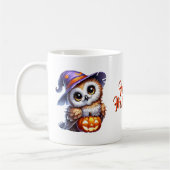 Halloween Owl Coffee Mok (Links)