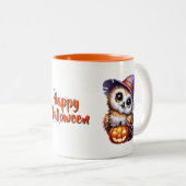 Halloween Owl Coffee Mok (Voorkant rechts)