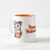 Halloween Owl Coffee Mok (Voorkant links)