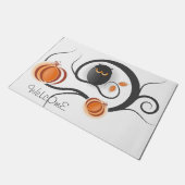Halloween Owl Deurmat (Schuin)