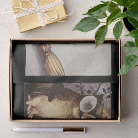 halloween owl en kattenpapier tissuepapier (Geschenk)