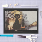 halloween owl en kattenpapier tissuepapier (Craft)