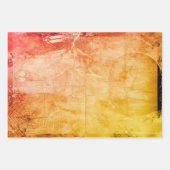 Halloween Owl en Pumpkin  Creepy Inpakpapier Vel (Voorkant 3)