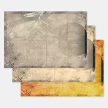 Halloween Owl en Pumpkin  Creepy