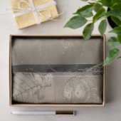 Halloween Owl en Pumpkin  Creepy Tissuepapier (Geschenk)