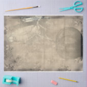 Halloween Owl en Pumpkin  Creepy Tissuepapier (Craft)