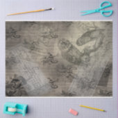 Halloween Owl Familie  Ephemera Tissuepapier (Craft)