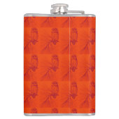Halloween Owl Flask Heupfles (Achterkant)
