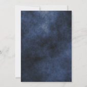 Halloween Owl Haunted House Party Creepy Scary Fog Kaart (Achterkant)