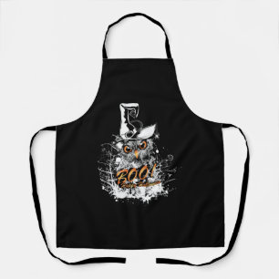 Halloween owl met heks pet schort