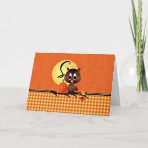 Halloween Owl S Kaart