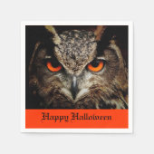 Halloween Owl Servetten (Voorkant)