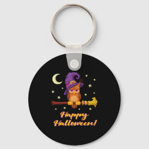 Halloween Owl Sleutelhanger