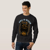 Halloween Owl Trui (Voorkant volledig)