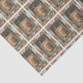 Halloween Owl-weefselpapier Tissuepapier (Detail)