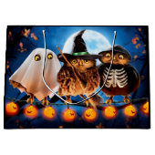 Halloween Owls Groot Cadeauzakje (Voorkant)