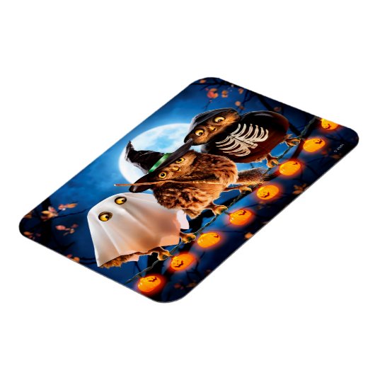 Halloween Owls Magneet (Linkerzijde)