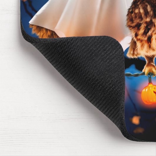 Halloween Owls Muismat (Hoek)