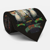 Halloween Owls Stropdas (Opgerold)