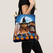 Halloween Owls Tote Bag (Dichtbij)