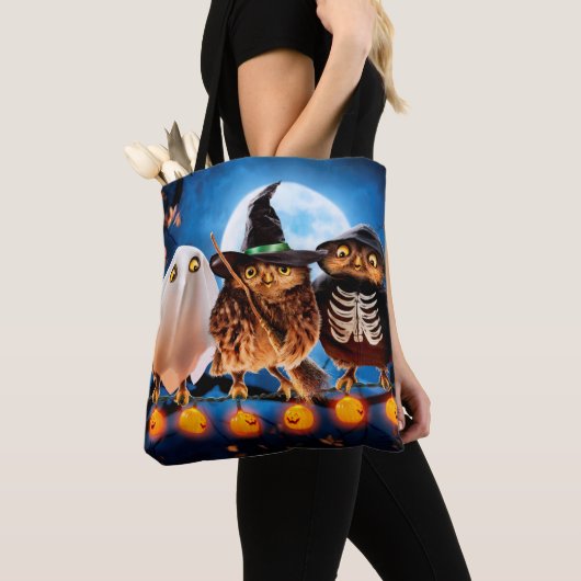 Halloween Owls Tote Bag (Dichtbij)