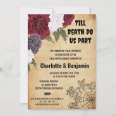  Halloween Paar Douche Bruiloft Kaart (Voorkant)