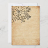  Halloween Paar Douche Bruiloft Kaart (Achterkant)