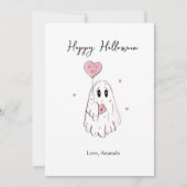 Halloween paar kaart (Voorkant)