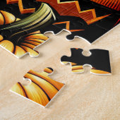 Halloween Paard 1000 Stuk Puzzel (Zijkant)