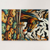 Halloween Paard 1000 Stuk Puzzel (Horizontaal)