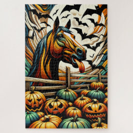 Halloween Paard 1000 Stuk Puzzel
