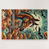 Halloween Paard 1000 Stuk Puzzel (Horizontaal)