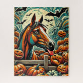 Halloween Paard 500 Stuk Puzzel Legpuzzel (Verticaal)